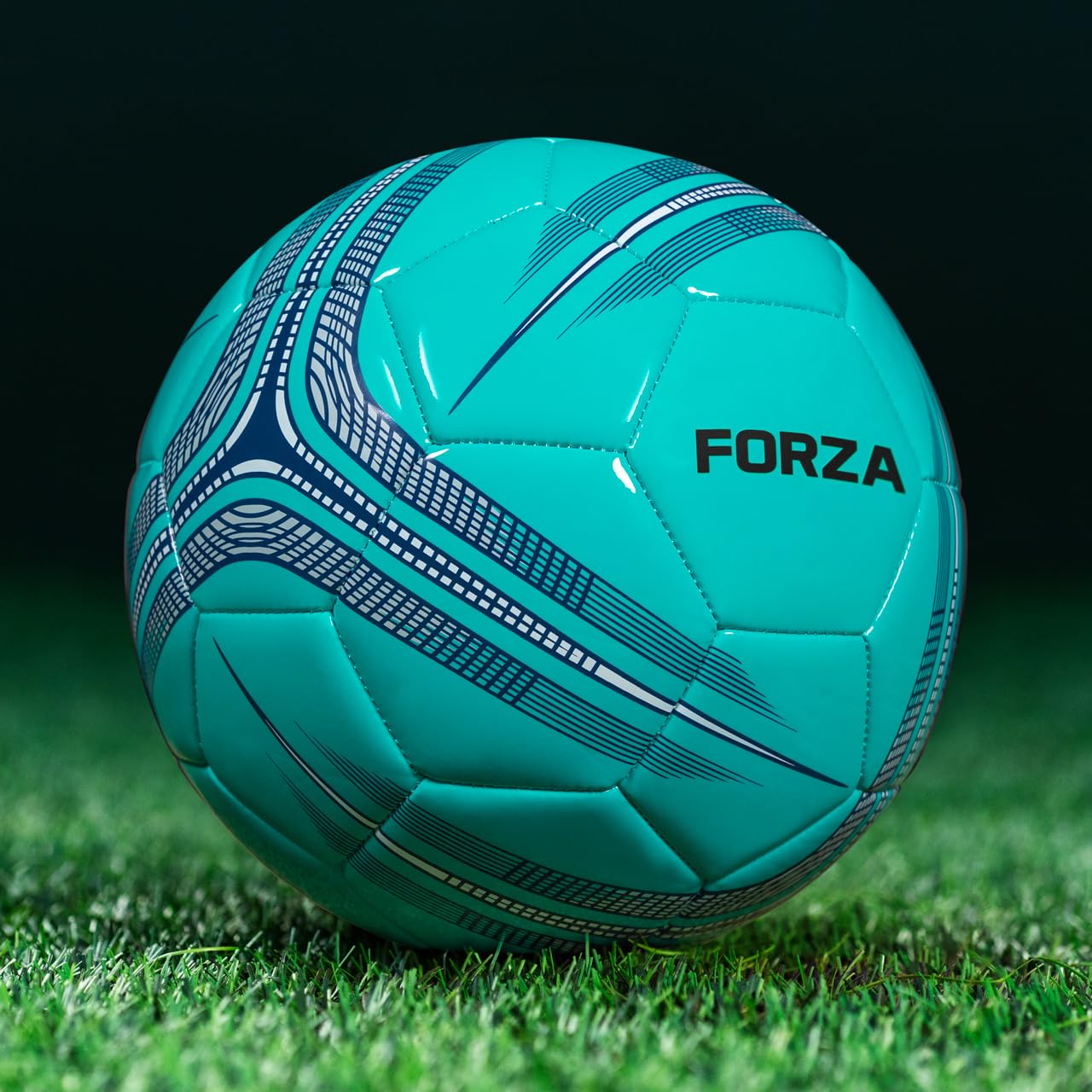 FORZA Footballs with Mesh Storage Carry Bag & Multiple Pack Sizes - Variety of Ball Types for Football Matches, Competitions & Training