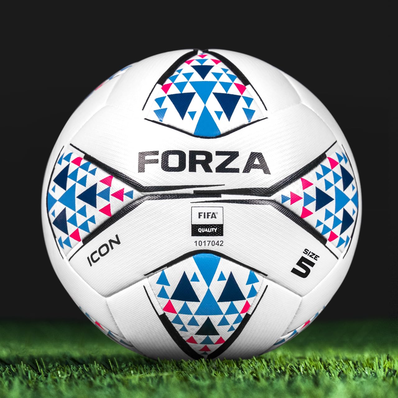 FORZA Footballs with Mesh Storage Carry Bag & Multiple Pack Sizes - Variety of Ball Types for Football Matches, Competitions & Training