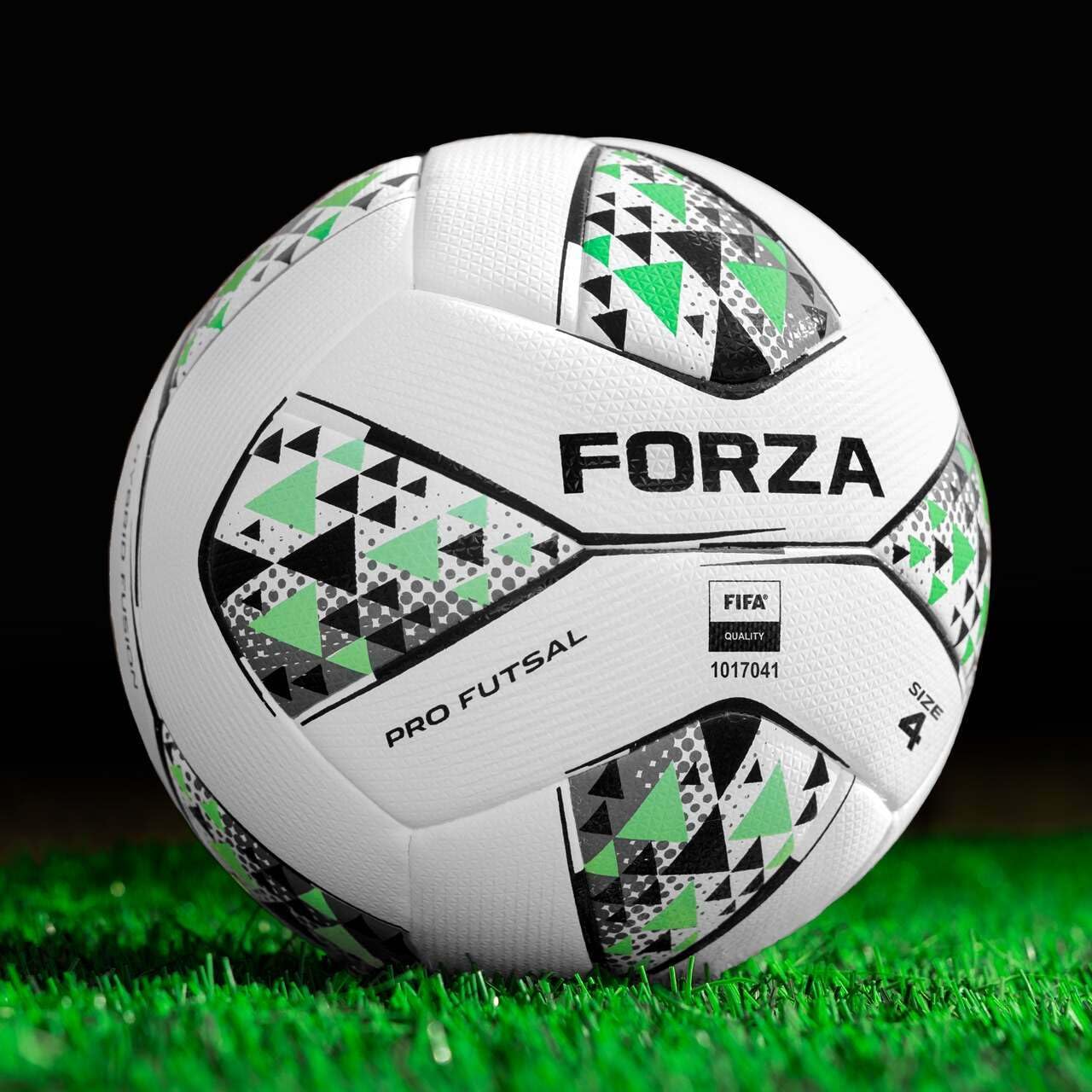FORZA Footballs with Mesh Storage Carry Bag & Multiple Pack Sizes - Variety of Ball Types for Football Matches, Competitions & Training