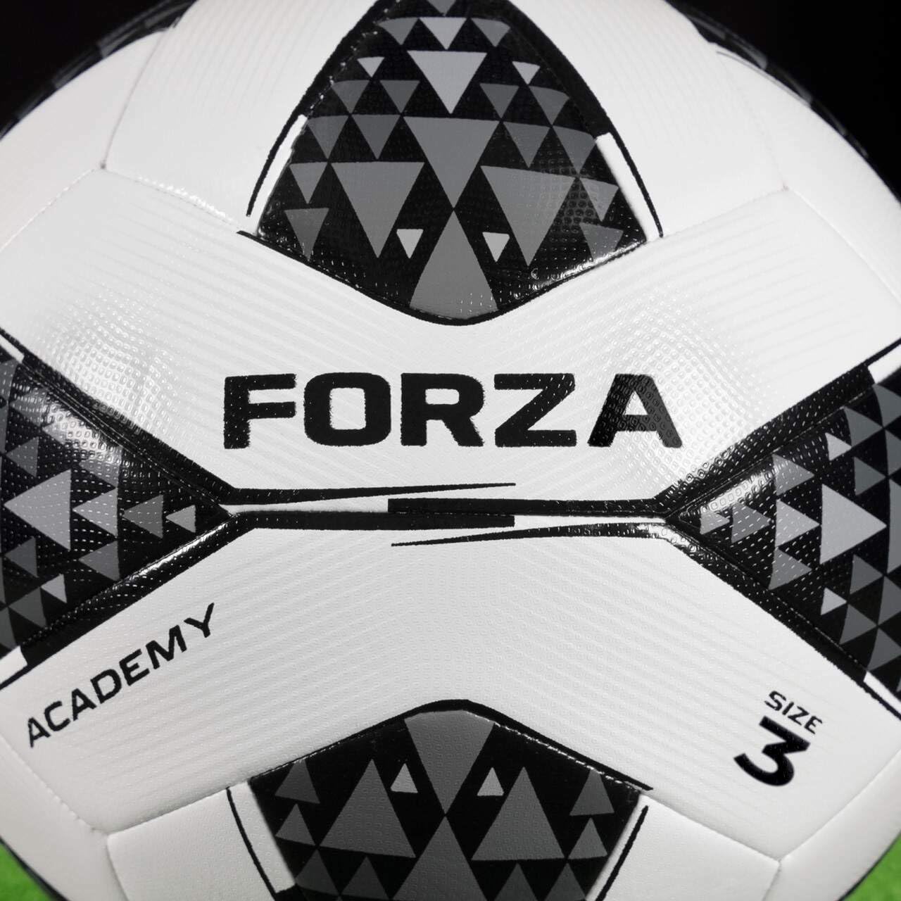 FORZA Footballs with Mesh Storage Carry Bag & Multiple Pack Sizes - Variety of Ball Types for Football Matches, Competitions & Training