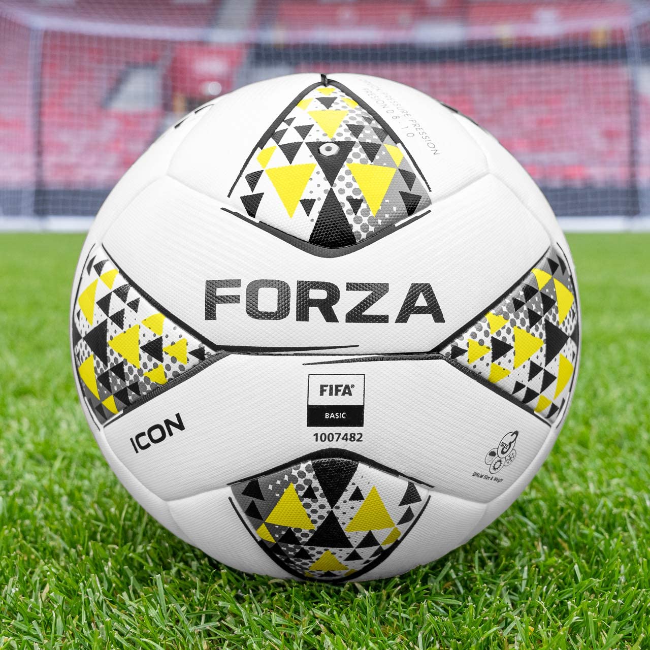 FORZA Footballs with Mesh Storage Carry Bag & Multiple Pack Sizes - Variety of Ball Types for Football Matches, Competitions & Training