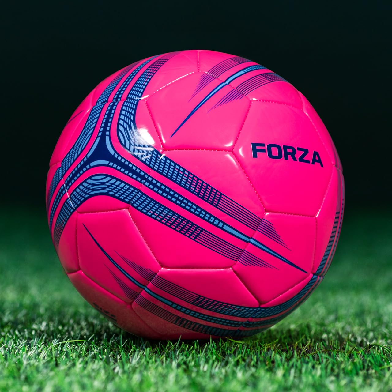 FORZA Footballs with Mesh Storage Carry Bag & Multiple Pack Sizes - Variety of Ball Types for Football Matches, Competitions & Training