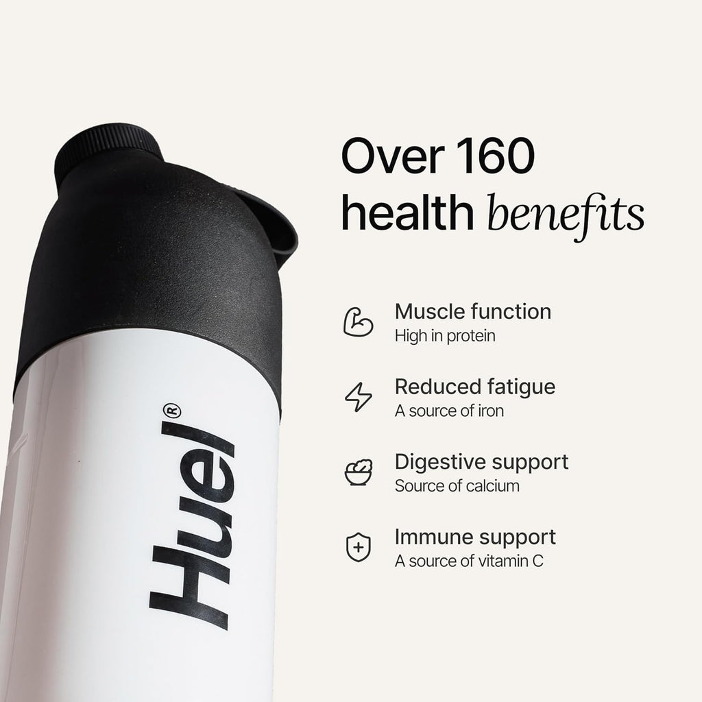 Huel Black Edition - Nutritionally Complete 100% Vegan Gluten-Free - Less Carbs More Protein - Powdered Meal (Chocolate, 1 Bag)