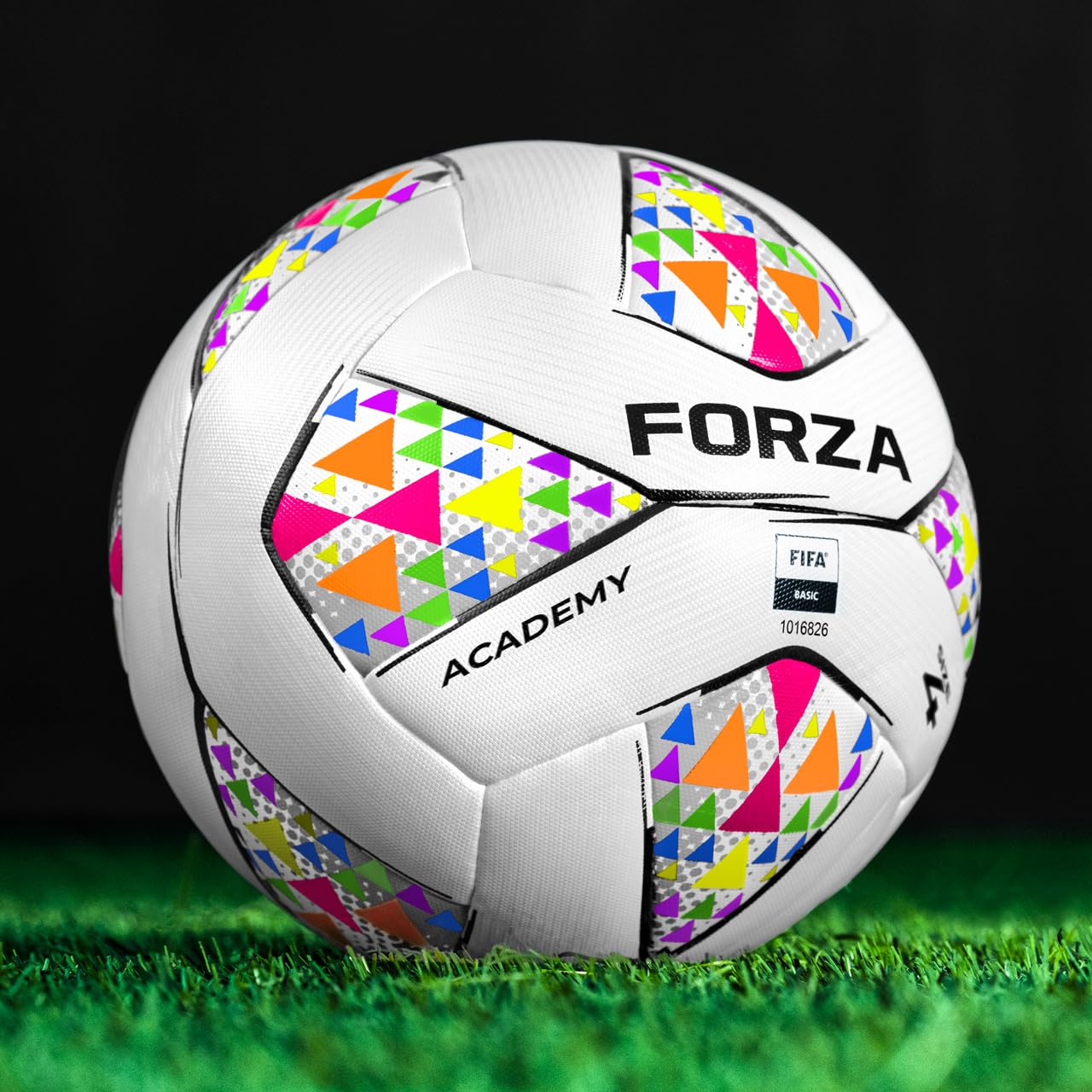 FORZA Footballs with Mesh Storage Carry Bag & Multiple Pack Sizes - Variety of Ball Types for Football Matches, Competitions & Training