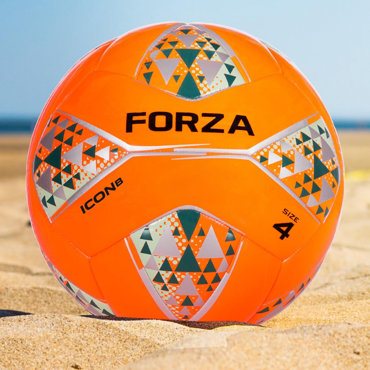 FORZA Footballs with Mesh Storage Carry Bag & Multiple Pack Sizes - Variety of Ball Types for Football Matches, Competitions & Training