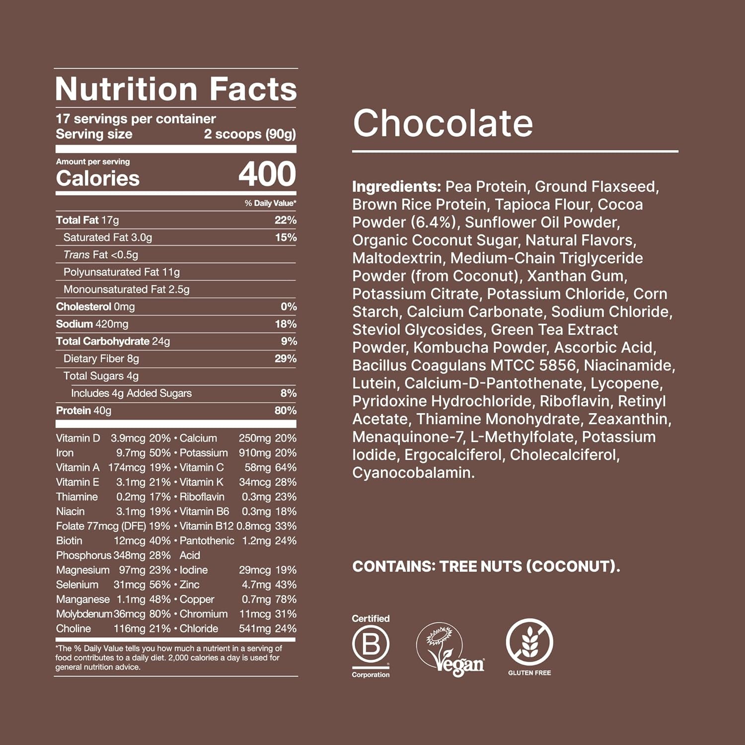 Huel Black Edition - Nutritionally Complete 100% Vegan Gluten-Free - Less Carbs More Protein - Powdered Meal (Chocolate, 1 Bag)